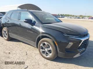 2024 Chevrolet Blazer LT with VIN 3GNKBDRS0RS160374, listed as a IAAI auction lot 43175708 with 30,846 mi miles and . Bid and sale history available at DreamBid. Image 1.