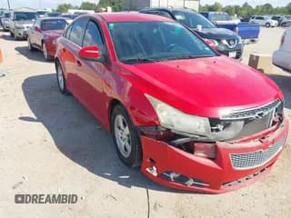 ✅ 2013 Chevrolet Cruze 1LT • VIN: 1G1PC5SB4D7290444 • Lot: 43364010. Listed on IAAI with 112,580 mi. Free auction sales archive from the USA and detailed vehicle history report at DreamBid. Image 1.