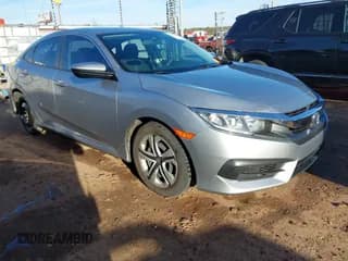 ✅ 2016 Honda Civic LX • VIN: 19XFC2F50GE069367 • Lot: 43590874. Listed on IAAI with 52,701 mi. Free auction sales archive from the USA and detailed vehicle history report at DreamBid. Image 1.