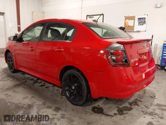 ✅ 2008 Nissan Sentra SE-R • VIN: 3N1BB61E48L611831 • Lot: 41582188. Listed on IAAI with 115,035 mi. Free auction sales archive from the USA and detailed vehicle history report at DreamBid. Image 3.