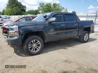 2018 Chevrolet Silverado 1500 Work Truck with VIN 3GCUKNEC4JG240922, listed as a Copart auction lot 68415945 with 137,695 mi miles and Salvage title. Bid and sale history available at DreamBid. Image 1.