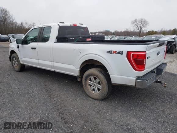 ✅ 2021 Ford F-150 XL • VIN: 1FTFX1E5XMKD25149 • Lot: 41524584. Listed on IAAI with 105,883 mi. Free auction sales archive from the USA and detailed vehicle history report at DreamBid. Image 3.