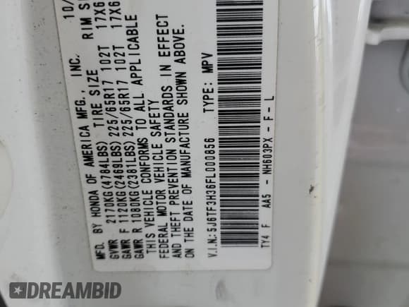 ✅ 2015 Honda Crosstour EX • VIN: 5J6TF3H36FL000856 • Lot: 62034814. Wystawiony na Copart z przebiegiem 353 936 mil. Bezpłatny archiwum sprzedaży aukcyjnych z USA i szczegółowy raport historii pojazdu na DreamBid. Zdjęcie 13.