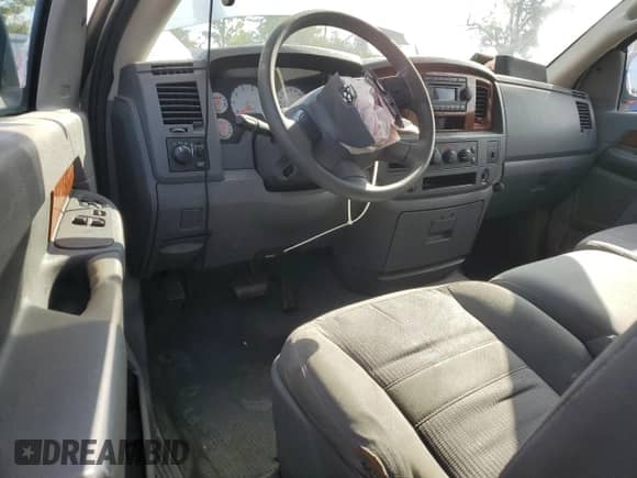 2006 Dodge 1500 SLT with VIN 1D7HA16N16J167310, listed as a Copart auction lot 90030015 with 162,169 mi miles and Salvage title. Bid and sale history available at DreamBid. Image 8.