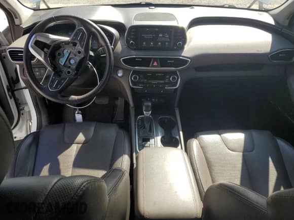 2020 Hyundai Santa Fe SEL z VIN 5NMS3CAD5LH303105, wystawiony jako Copart lot #85740335 z przebiegiem 83 187 mil mil oraz Szkoda całkowita • Salvage title. Historia ofert i sprzedaży dostępna na DreamBid. Obrazek 8.