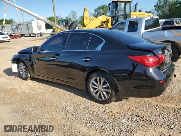 ✅ 2014 Infiniti Q50 Premium • VIN: JN1BV7AP3EM691607 • Lot: 51841845. Listed on Copart with 217,817 mi. Free auction sales archive from the USA and detailed vehicle history report at DreamBid. Image 2.