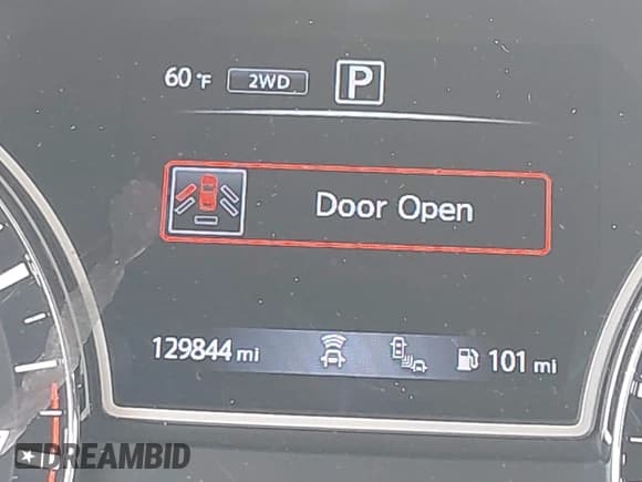 ✅ 2019 Nissan Pathfinder SV • VIN: 5N1DR2MM5KC615110 • Lot: 42399030. Listed on IAAI with 129,844 mi. Free auction sales archive from the USA and detailed vehicle history report at DreamBid. Image 15.