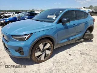 ✅ 2023 Volvo C40 Ultimate • VIN: YV4ED3GM5P2031888 • Lot: 65878095. Wystawiony na Copart z przebiegiem 49 979 mil. Bezpłatny archiwum sprzedaży aukcyjnych z USA i szczegółowy raport historii pojazdu na DreamBid. Zdjęcie 1.
