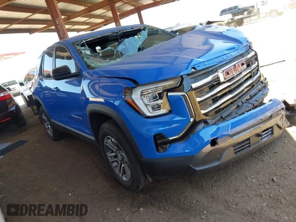 ✅ 2025 GMC Terrain AWD Elevation • VIN: 3GKALUEG4SL297597 • Lot: 42644033. Listed on IAAI with 985 mi. Free auction sales archive from the USA and detailed vehicle history report at DreamBid. Image 1.