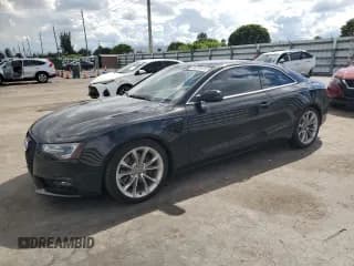✅ 2014 Audi A5 Premium • VIN: WAUCFAFR7EA018100 • Lot: 80276415. Listed on Copart with 133,184 mi. Free auction sales archive from the USA and detailed vehicle history report at DreamBid. Image 1.