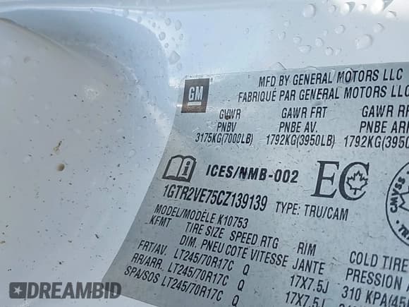 ✅ 2012 GMC Sierra 1500 SLE • VIN: 1GTR2VE75CZ139139 • Lot: 42311408. Wystawiony na IAAI z przebiegiem Nie podano. Bezpłatny archiwum sprzedaży aukcyjnych z USA i szczegółowy raport historii pojazdu na DreamBid. Zdjęcie 9.