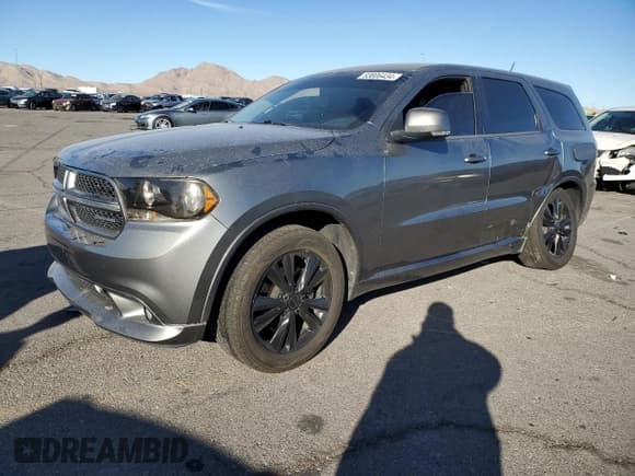 ✅ 2011 Dodge Durango R/T • VIN: 1D4SD6GTXBC682051 • Lot: 83806434. Listed on Copart with 132,750 mi. Free auction sales archive from the USA and detailed vehicle history report at DreamBid. Image 1.