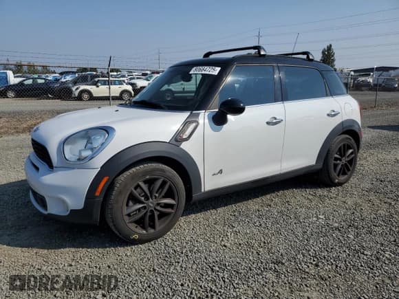 ✅ 2013 MINI Countryman S ALL4 • VIN: WMWZC5C53DWM15073 • Lot: 80684725. Listed on Copart with 84,860 mi. Free auction sales archive from the USA and detailed vehicle history report at DreamBid. Image 1.