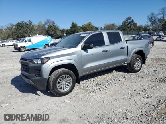 ✅ 2023 Chevrolet Colorado 2WD Work Truck • VIN: 1GCGSBEC7P1200014 • Lot: 89535225. Listed on Copart with 21,705 mi. Free auction sales archive from the USA and detailed vehicle history report at DreamBid. Image 1.