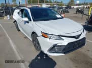 ✅ 2021 Toyota Camry XLE • VIN: 4T1F11AK4MU521939 • Lot: 43623462. Listed on IAAI with 48,425 mi. Free auction sales archive from the USA and detailed vehicle history report at DreamBid. Image 1.