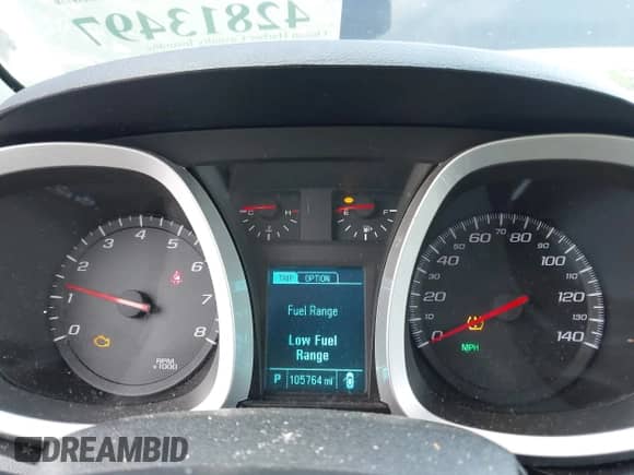 2017 Chevrolet Equinox LT z VIN 2GNALCEK3H6248387, wystawiony jako IAAI lot #42813497 z przebiegiem 105 764 mil mil oraz . Historia ofert i sprzedaży dostępna na DreamBid. Obrazek 7.