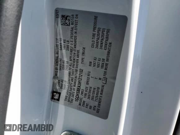 2017 Chevrolet Colorado 2WD WT z VIN 1GCHSBEA3H1212102, wystawiony jako Copart lot #90713175 z przebiegiem 90 571 mil mil oraz Szkoda całkowita • Salvage title. Historia ofert i sprzedaży dostępna na DreamBid. Obrazek 12.