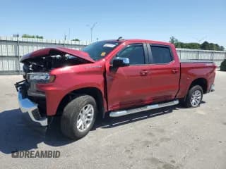 ✅ 2020 Chevrolet Silverado 1500 LT • VIN: 1GCPYDEK1LZ187905 • Lot: 54711115. Listed on Copart with 110,939 mi. Free auction sales archive from the USA and detailed vehicle history report at DreamBid. Image 1.