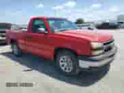 2006 Chevrolet Silverado 1500 Work Truck with VIN 3GCEC14X76G182536, listed as a Copart auction lot 65657284 with 132,112 mi miles and Salvage title. Bid and sale history available at DreamBid. Image 4.