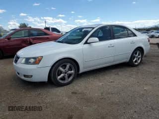 2006 Hyundai Sonata GLS with VIN 5NPEU46F76H075626, listed as a Copart auction lot 87301315 with 121,685 mi miles and Salvage title. Bid and sale history available at DreamBid. Image 1.