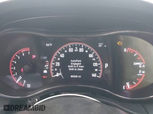 2018 Dodge Durango R/T with VIN 1C4SDHCT8JC100591, listed as a IAAI auction lot 43296025 with 95,326 mi miles and . Bid and sale history available at DreamBid. Image 7.