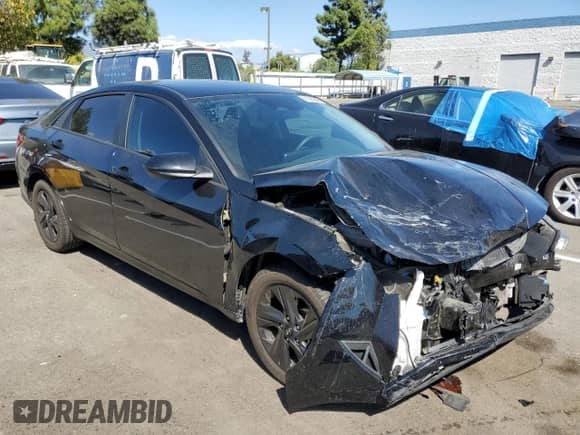 2023 Hyundai Elantra Blue с VIN KMHLM4AJ1PU044913, выставлен на аукционе Copart как лот 81328245 с пробегом 52 962 миль миль и Списание • Salvage title. История ставок и продаж доступна на DreamBid. Изображение 4.
