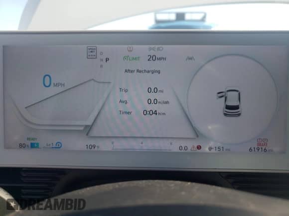 2022 Hyundai Ioniq 5 SE z VIN KM8KMDAF9NU113819, wystawiony jako Copart lot #69827244 z przebiegiem 61 916 mil mil oraz Szkoda całkowita • Salvage title. Historia ofert i sprzedaży dostępna na DreamBid. Obrazek 9.