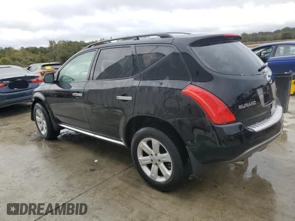 ✅ 2007 Nissan Murano SL • VIN: JN8AZ08W57W633978 • Lot: 89676565. Listed on Copart with 166,773 mi. Free auction sales archive from the USA and detailed vehicle history report at DreamBid. Image 2.