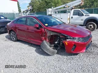 ✅ 2022 Kia K5 EX • VIN: 5XXG34J20NG152251 • Lot: 43080512. Listed on IAAI with 51,105 mi. Free auction sales archive from the USA and detailed vehicle history report at DreamBid. Image 1.