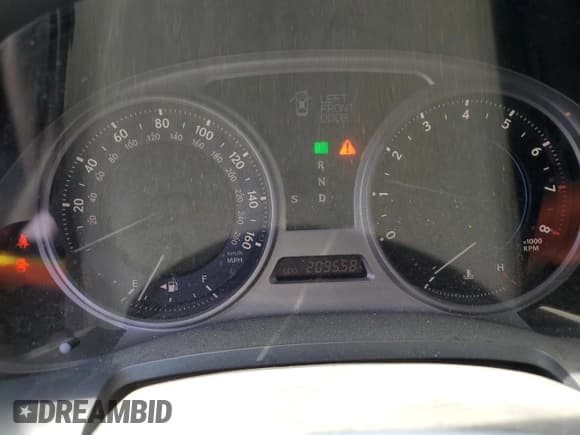 ✅ 2007 Lexus IS 250 • VIN: JTHBK262172049941 • Lot: 62213785. Listed on Copart with 209,558 mi. Free auction sales archive from the USA and detailed vehicle history report at DreamBid. Image 9.