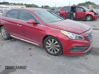 2016 Hyundai Sonata Sport with VIN 5NPE34AF5GH418980, listed as a IAAI auction lot 43398430 with 173,726 mi miles and . Bid and sale history available at DreamBid. Image 1.