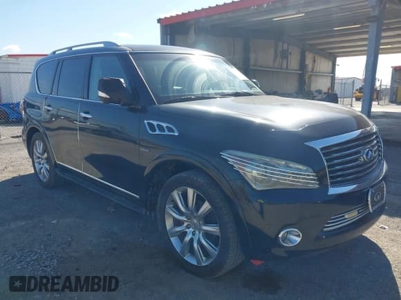 ✅ 2011 Infiniti QX56 8-passenger • VIN: JN8AZ2ND8B9701356 • Lot: 43497722. Listed on IAAI with 156,031 mi. Free auction sales archive from the USA and detailed vehicle history report at DreamBid. Image 1.
