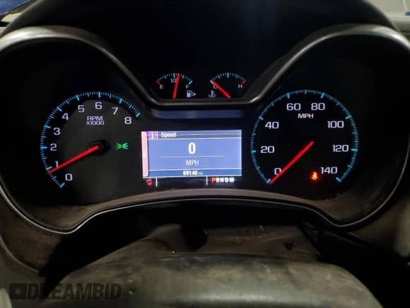 2014 Chevrolet Impala LT with VIN 1G1125S32EU119745, listed as a Copart auction lot 59915375 with 69,140 mi miles and Salvage title. Bid and sale history available at DreamBid. Image 9.