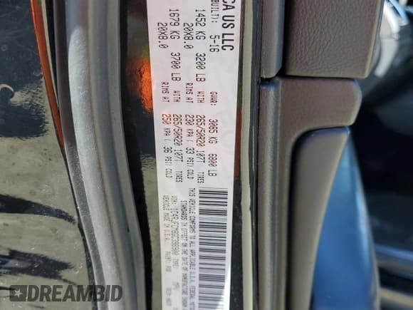 ✅ 2016 Jeep Grand Cherokee Overland • VIN: 1C4RJFCM8GC398900 • Лот: 68171675. Опубликован ранее на Copart с пробегом 162 724 миль. Бесплатный доступ к архиву аукционных продаж из США и подробный отчёт об истории автомобиля на DreamBid. Изображение 13.