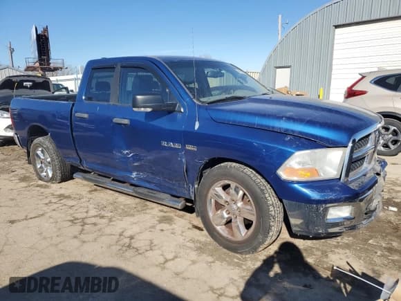 ✅ 2009 Dodge 1500 SLT • VIN: 1D3HB18T49S738202 • Lot: 42455955. Listed on Copart with 217,610 mi. Free auction sales archive from the USA and detailed vehicle history report at DreamBid. Image 4.