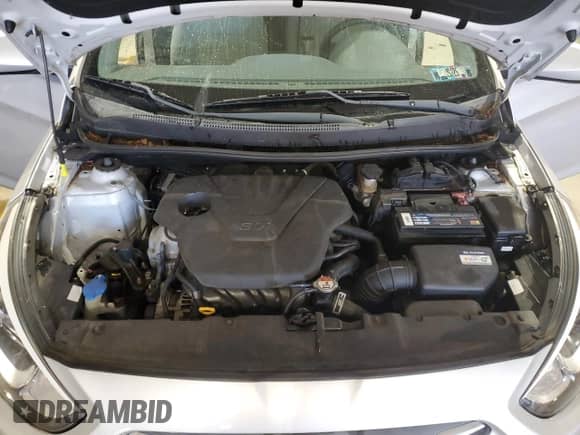 2017 Hyundai Accent SE with VIN KMHCT4AE4HU307192, listed as a Copart auction lot 86876515 with 51,308 mi miles and Salvage title. Bid and sale history available at DreamBid. Image 11.