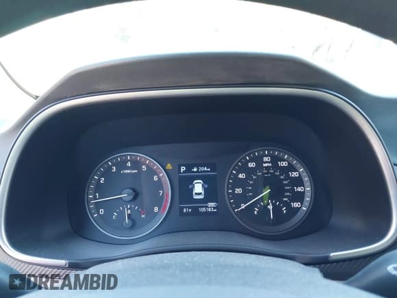 ✅ 2019 Hyundai Tucson Night Edition • VIN: KM8J3CAL4KU982001 • Lot: 43338039. Listed on IAAI with 105,183 mi. Free auction sales archive from the USA and detailed vehicle history report at DreamBid. Image 7.