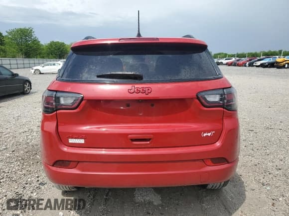 ✅ 2023 Jeep Compass (RED) Edition • VIN: 3C4NJDCN7PT500848 • Lot: 54476355. Listed on Copart with 25,123 mi. Free auction sales archive from the USA and detailed vehicle history report at DreamBid. Image 6.