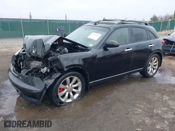 ✅ 2003 Infiniti FX Options • VIN: JNRBS08W53X403124 • Lot: 41809232. Listed on IAAI with 100,068 mi. Free auction sales archive from the USA and detailed vehicle history report at DreamBid. Image 2.