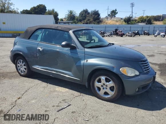 ✅ 2006 Chrysler PT Cruiser Touring • VIN: 3C3JY55E66T335147 • Lot: 71224285. Wystawiony na Copart z przebiegiem 177 419 mil. Bezpłatny archiwum sprzedaży aukcyjnych z USA i szczegółowy raport historii pojazdu na DreamBid. Zdjęcie 4.