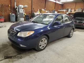 2009 Hyundai Elantra GLS z VIN KMHDU46D09U738759, wystawiony jako Copart lot #71776465 z przebiegiem 102 812 mil mil oraz Szkoda całkowita • Salvage title. Historia ofert i sprzedaży dostępna na DreamBid. Obrazek 1.