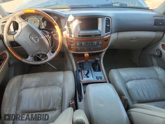 ✅ 2006 Lexus LX 470 • VIN: JTJHT00W264006606 • Lot: 90291375. Listed on Copart with 194,919 mi. Free auction sales archive from the USA and detailed vehicle history report at DreamBid. Image 8.