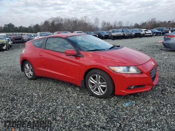 ✅ 2012 Honda CR-Z EX • VIN: JHMZF1C61CS002455 • Lot: 84973054. Listed on Copart with 147,647 mi. Free auction sales archive from the USA and detailed vehicle history report at DreamBid. Image 4.