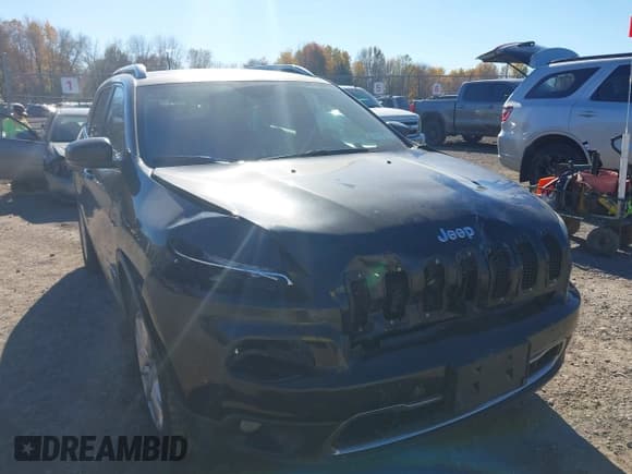 ✅ 2016 Jeep Cherokee Limited • VIN: 1C4PJMDB5GW162440 • Lot: 43524180. Listed on IAAI with 155,831 mi. Free auction sales archive from the USA and detailed vehicle history report at DreamBid. Image 6.