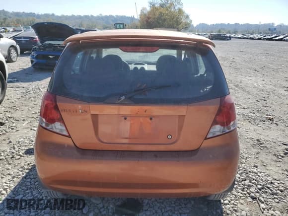 ✅ 2006 Chevrolet Aveo LS • VIN: KL1TD66626B632048 • Lot: 45019275. Wystawiony na Copart z przebiegiem 173 681 mil. Bezpłatny archiwum sprzedaży aukcyjnych z USA i szczegółowy raport historii pojazdu na DreamBid. Zdjęcie 6.