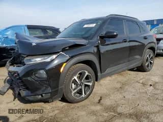 2022 Chevrolet TrailBlazer RS with VIN KL79MTSL3NB085414, listed as a Copart auction lot 71155675 with 34,283 mi miles and Non repairable. Bid and sale history available at DreamBid. Image 1.