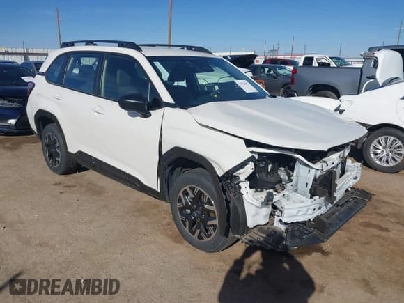 ✅ 2025 Subaru Forester • VIN: JF2SLDACXSH437347 • Lot: 41734907. Listed on IAAI with Not provided. Free auction sales archive from the USA and detailed vehicle history report at DreamBid. Image 1.