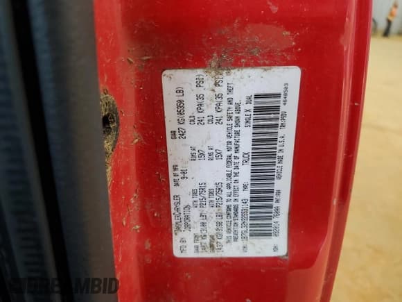 ✅ 2002 Dodge Dakota Sport • VIN: 1B7GL32N22S531143 • Lot: 59694925. Wystawiony na Copart z przebiegiem 81 837 mil. Bezpłatny archiwum sprzedaży aukcyjnych z USA i szczegółowy raport historii pojazdu na DreamBid. Zdjęcie 12.
