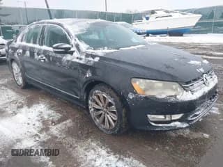✅ 2013 Volkswagen Passat SEL • VIN: 1VWCP7A37DC078044 • Lot: 41576260. Listed on IAAI with 269,121 mi. Free auction sales archive from the USA and detailed vehicle history report at DreamBid. Image 1.