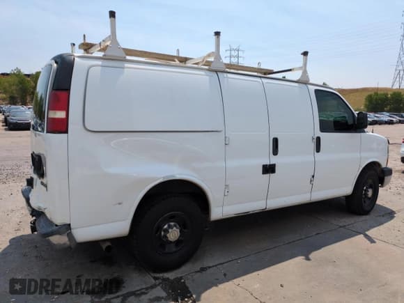✅ 2013 Chevrolet Express Cargo • VIN: 1GCWGFCG1D1151446 • Lot: 66689195. Listed on Copart with 165,126 mi. Free auction sales archive from the USA and detailed vehicle history report at DreamBid. Image 3.